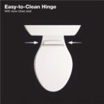 Kohler Highline Arc The Complete Solution 2-piece 1.28 GPF Single Flush Elongated Toilet in White - Image 3