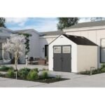 Suncast  8-ft x 10-ft Tremont Gable Resin Storage Shed (Floor Included) - Image 4