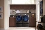 Samsung – 4.5 Cu. Ft. High Efficiency Stackable Front Load Washer with Steam and AddWash – Black stainless steel - Image 12