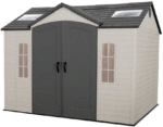 Lifetime 10′ x 8′ Outdoor Storage Shed with Carriage Doors Foundation and Installation Included. - Image 7