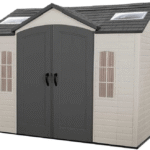 LIFETIME 10 FT. X 8 FT. OUTDOOR STORAGE SHED (Model 60001) Installation Included