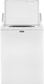 Maytag – 4.2 Cu. Ft. High Efficiency Top Load Washer with Dual-Action PowerWash Agitator – White - Image 10