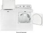 Maytag – 4.2 Cu. Ft. High Efficiency Top Load Washer with Dual-Action PowerWash Agitator – White - Image 8