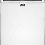 Maytag – 4.7 Cu. Ft. Top Load Washer with Dual-Action PowerWash Agitator – White