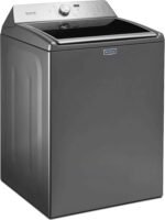 Maytag – 4.7 Cu. Ft. 11-Cycle High-Efficiency Top-Loading Washer – Metallic slate - Image 2