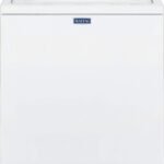 Maytag – 3.8 Cu. Ft. High Efficiency Top Load Washer with PowerWash Agitator – White