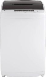 GE – 2.8 Cu. Ft. Top Load Washer – White/black