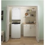 GE – 2.8 Cu. Ft. Top Load Washer – White/black - Image 2