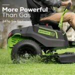 Greenworks Pro Crossover Zero Turn 42-in Lithium Ion Electric Riding Lawn Mower - Image 17