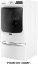 Maytag – 4.8 Cu. Ft. High Efficiency Stackable Front Load Washer with Steam and Extra Power Button – White - Image 21