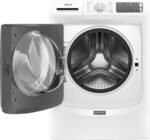 Maytag – 4.8 Cu. Ft. High Efficiency Stackable Front Load Washer with Steam and Extra Power Button – White - Image 19