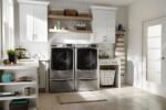 Maytag – 4.8 Cu. Ft. High Efficiency Stackable Front Load Washer with Steam and Extra Power Button – Metallic slate - Image 10