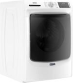 Maytag – 4.5 Cu. Ft. High-Efficiency Stackable Front Load Washer with Steam – White - Image 2