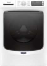 Maytag – 4.5 Cu. Ft. High-Efficiency Stackable Front Load Washer with Steam – White