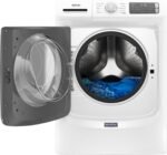 Maytag – 4.5 Cu. Ft. High-Efficiency Stackable Front Load Washer with Steam – White - Image 15