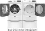 Maytag – 4.5 Cu. Ft. High-Efficiency Stackable Front Load Washer with Steam – White - Image 9