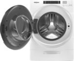 Whirlpool – 5.0 Cu. Ft. High Efficiency Stackable Front Load Washer with Steam and Load & Go XL Dispenser – White - Image 14