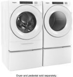 Whirlpool – 4.5 Cu. Ft. High Efficiency Stackable Front Load Washer with Steam and Load & Go Dispenser – White - Image 8
