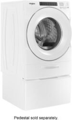 Whirlpool – 4.5 Cu. Ft. High Efficiency Stackable Front Load Washer with Steam and Load & Go Dispenser – White - Image 13
