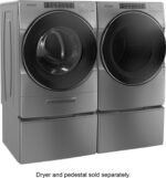 Whirlpool – 4.5 Cu. Ft. High Efficiency Stackable Front Load Washer with Steam and Load & Go XL Dispenser – Chrome shadow - Image 4