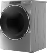 Whirlpool – 4.5 Cu. Ft. High Efficiency Stackable Front Load Washer with Steam and Load & Go XL Dispenser – Chrome shadow - Image 2