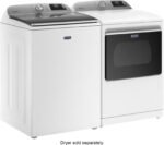 Maytag – 5.2 Cu. Ft. High Efficiency Smart Top Load Washer with Extra Power Button – White - Image 5