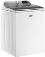 Maytag – 4.7 Cu. Ft. Smart Top Load Washer with Extra Power Button – White - Image 8