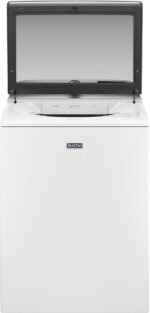 Maytag – 4.7 Cu. Ft. Smart Top Load Washer with Extra Power Button – White - Image 9
