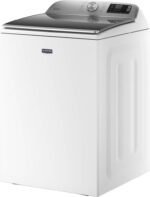 Maytag – 5.3 Cu. Ft. High Efficiency Smart Top Load Washer with Extra Power Button – White - Image 2