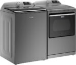 Maytag – 5.3 Cu. Ft. High Efficiency Smart Top Load Washer with Extra Power Button – Metallic slate - Image 8