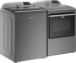 Maytag – 4.7 Cu. Ft. High Efficiency Smart Top Load Washer with Extra Power Button – Metallic slate - Image 7