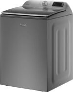 Maytag – 4.7 Cu. Ft. High Efficiency Smart Top Load Washer with Extra Power Button – Metallic slate - Image 2