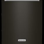 KitchenAid – Top Control Built-In Dishwasher with Stainless Steel Tub, FreeFlex Third Rack, 44dBA – Black stainless steel