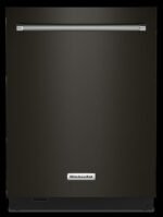 KitchenAid – Top Control Built-In Dishwasher with Stainless Steel Tub, FreeFlex Third Rack, 44dBA – Black stainless steel - Image 3