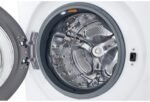 LG – 5.0 Cu. Ft. High-Efficiency Stackable Smart Front Load Washer with Steam and Built-In Intelligence – White - Image 16