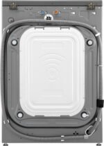 LG – 4.5 Cu. Ft. High-Efficiency Stackable Smart Front Load Washer with Steam and 6Motion Technology – Graphite steel - Image 9