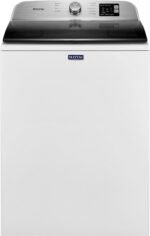 Maytag – 4.8 Cu. Ft. Top Load Washer with Deep Fill Option – White