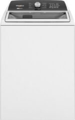Whirlpool – 4.7-4.8 Cu. Ft. Top Load Washer with 2 in 1 Removable Agitator – White