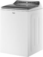 Whirlpool – 5.2-5.3 Cu. Ft. Smart Top Load Washer with 2 in 1 Removable Agitator – White - Image 2