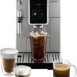 De’Longhi – Dinamica TrueBrew Over Ice Fully Automatic Coffee and Espresso Machine, with Premium Adjustable Frother – Chrome and Black
