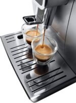 De’Longhi – Dinamica TrueBrew Over Ice Fully Automatic Coffee and Espresso Machine, with Premium Adjustable Frother – Chrome and Black - Image 2