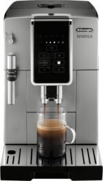 De’Longhi – Dinamica TrueBrew Over Ice Fully Automatic Coffee and Espresso Machine, with Premium Adjustable Frother – Chrome and Black - Image 5