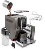 De’Longhi ECAM37095TI – Dinamica Plus Fully Automatic Espresso Machine with Built-in Grinder – Titanium - Image 3