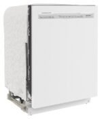 KitchenAid – 24″ Front Control Built-In Dishwasher with Stainless Steel Tub, ProWash, 47 dBA – White - Image 2