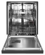 KitchenAid – 24″ Front Control Built-In Dishwasher with Stainless Steel Tub, ProWash, 47 dBA – Black - Image 4