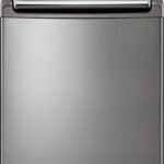 LG – 5.5 Cu. Ft. Smart Top Load Washer with TurboWash3D – Graphite steel