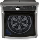 LG – 5.5 Cu. Ft. Smart Top Load Washer with TurboWash3D – Graphite steel - Image 13