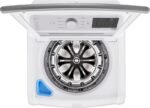 LG – 5.5 Cu. Ft. Smart Top Load Washer with TurboWash3D – White - Image 12
