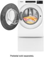 Whirlpool – 4.5 Cu. Ft. High-Efficiency Stackable Front Load Washer with Steam and Quick Wash Cycle – White - Image 13
