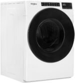 Whirlpool – 4.5 Cu. Ft. High-Efficiency Stackable Front Load Washer with Steam and Quick Wash Cycle – White - Image 2